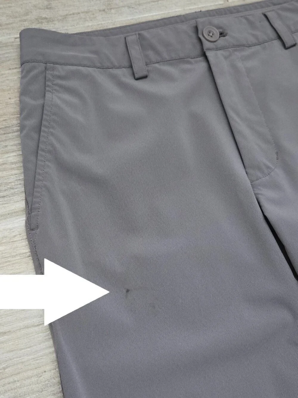 Vineyard Vines Slim Performance Golf Pants Mens Slate Grey Stretch 28W 30L
